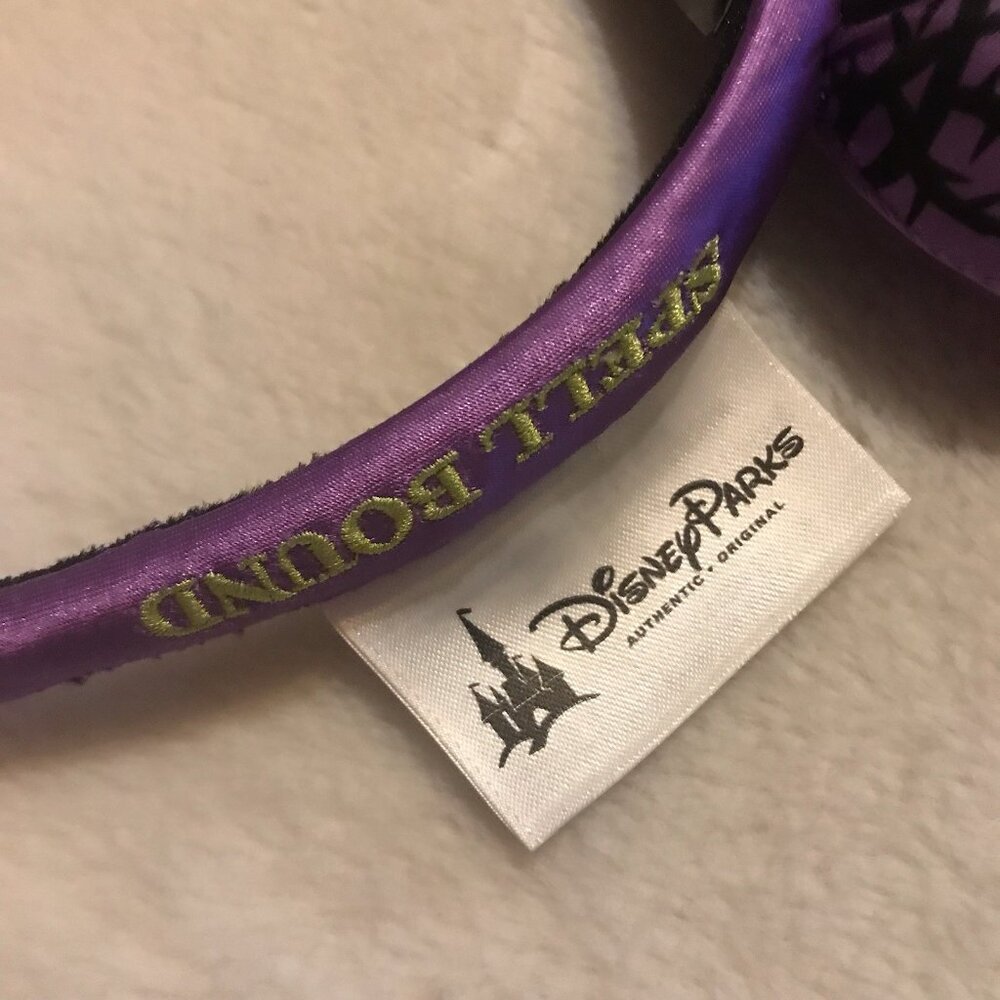 Disney Parks Maleficent Headband Ears Halloween Rare HTF 2019 Spellbound - Picture 3 of 3